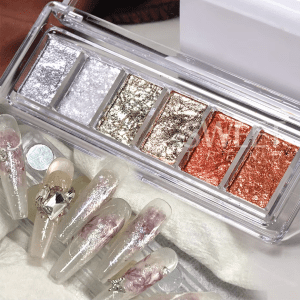 6-color nail pigment