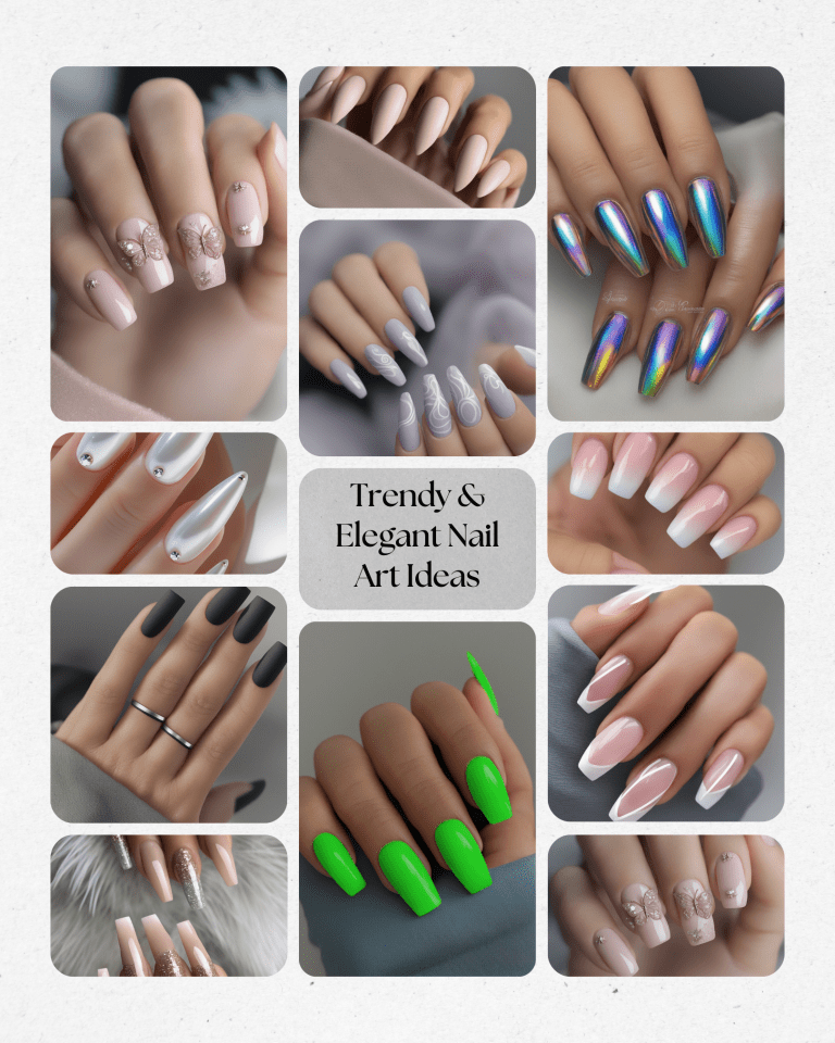 Stunning Acrylic Nail Designs to Elevate Your Style – Trendy & Elegant Nail Art Ideas