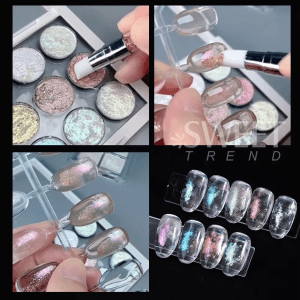 chrome nail glitter